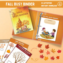 Load image into Gallery viewer, Fall Busy Binder Printable
