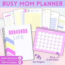 Load image into Gallery viewer, Mom Planner Printable
