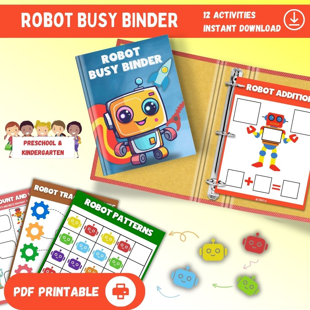robot-busy-binder-printable-peculiar-green-rose for Busy Binder Printables Pdf Free Download Robot Busy Binder Printable – Peculiar Green Rose for Busy Binder Printables Pdf Free Download